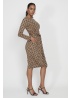 Onjenu | Sydney Dress Geo Brown