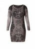 Pattern Knit Dress