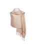 Zelly | Cashmere Blend Pashmina Taupe