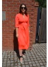 Satin Midi Dress