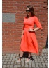 Satin Midi Dress