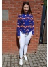 Hawaiian Flower Print Shirt