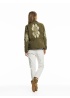 Embroidered Military Jacket