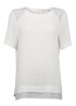 Mixed Fabric Top