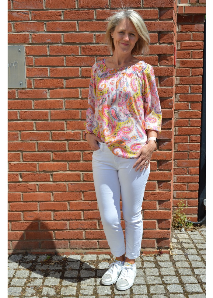 Paisley Print Blouse