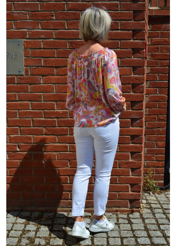 Paisley Print Blouse