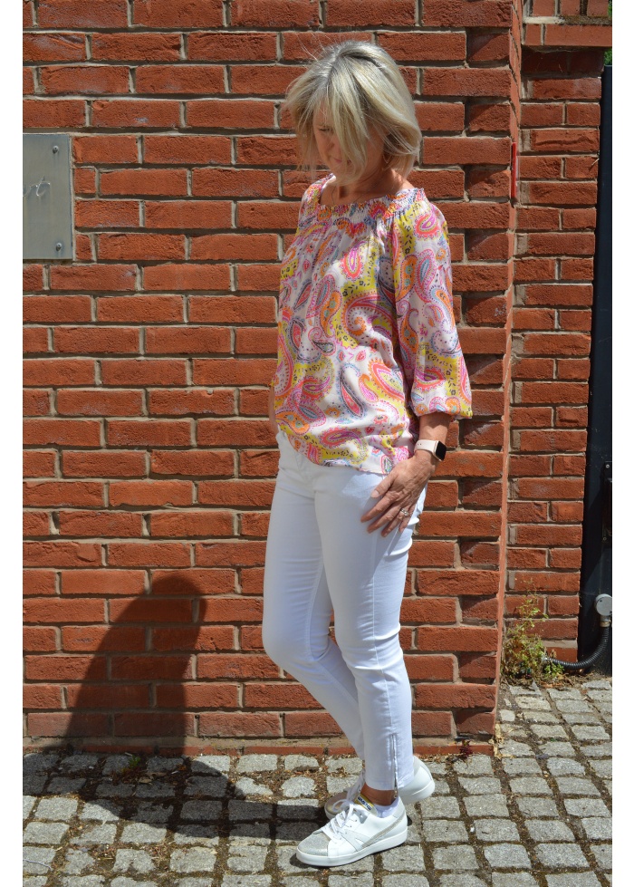 Paisley Print Blouse