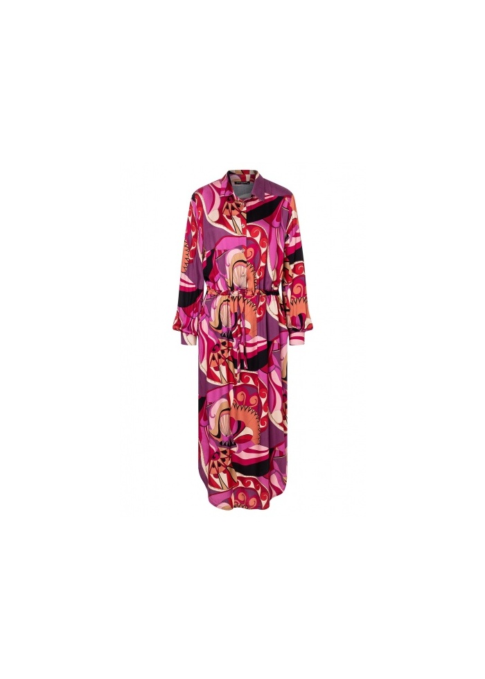 AnaAlcazar | Printed Shirt Dress