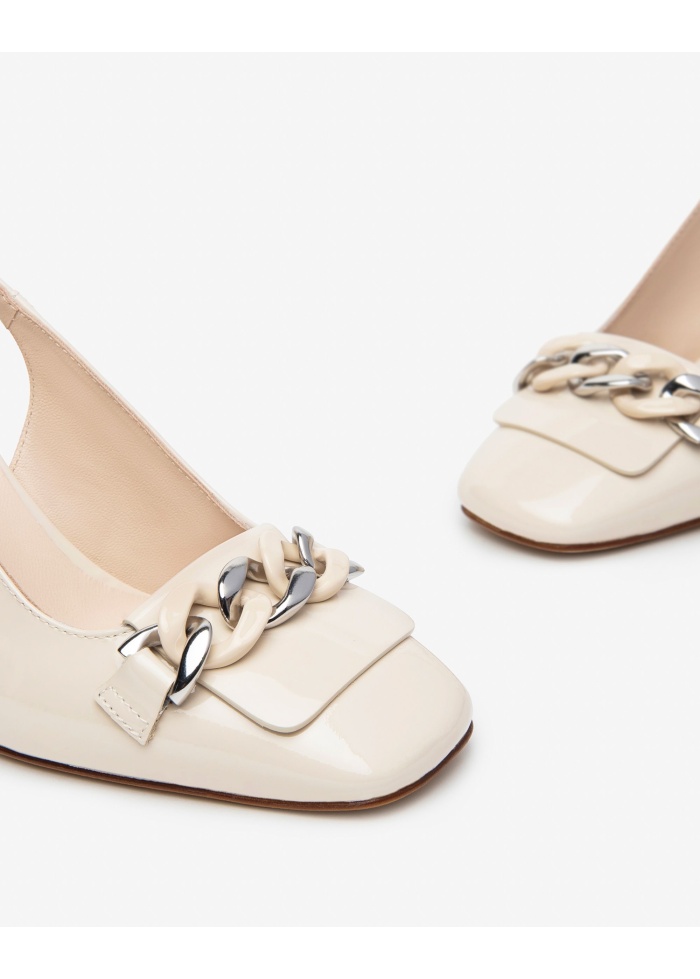 NeroGiardini | Block Heel Sling Backs