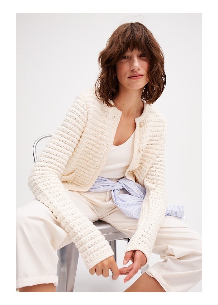 Oui | Textured Jacket