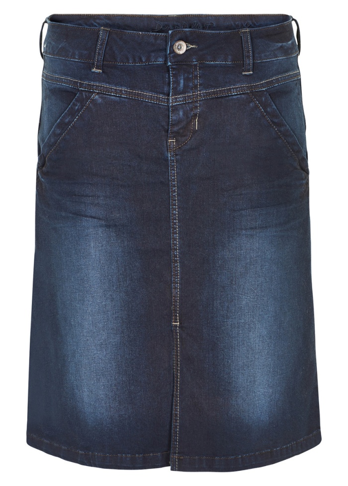 Madisonne Denim Skirt