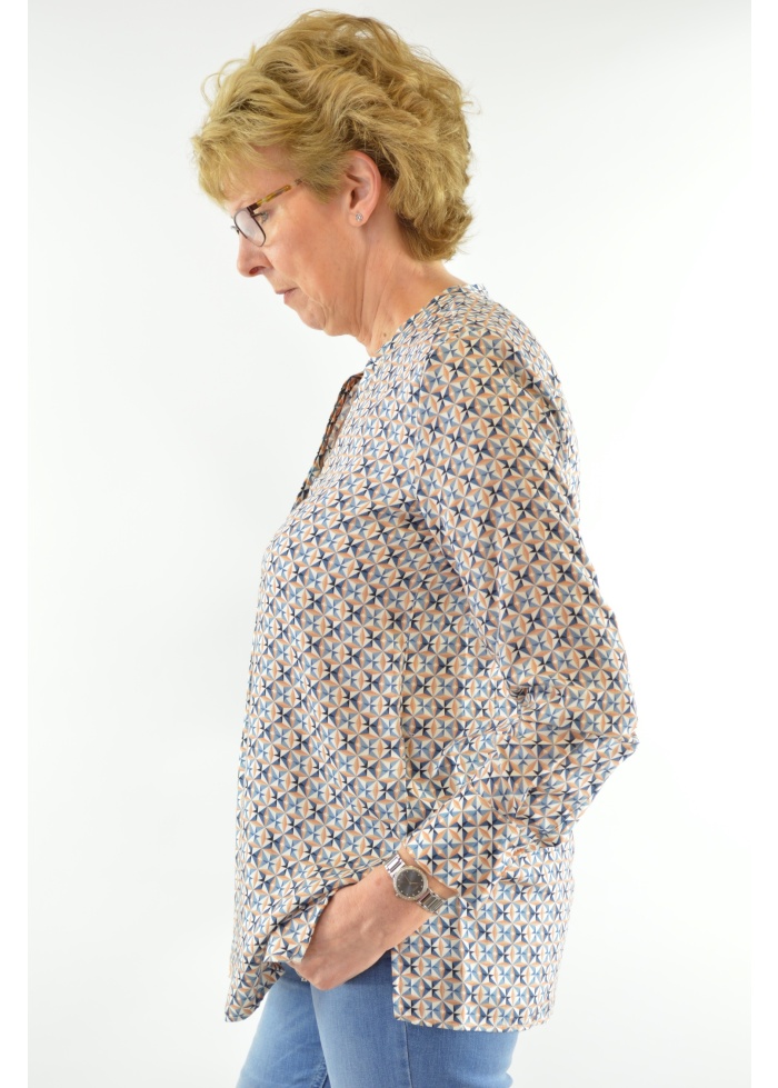 Milano | Geometric Blouse