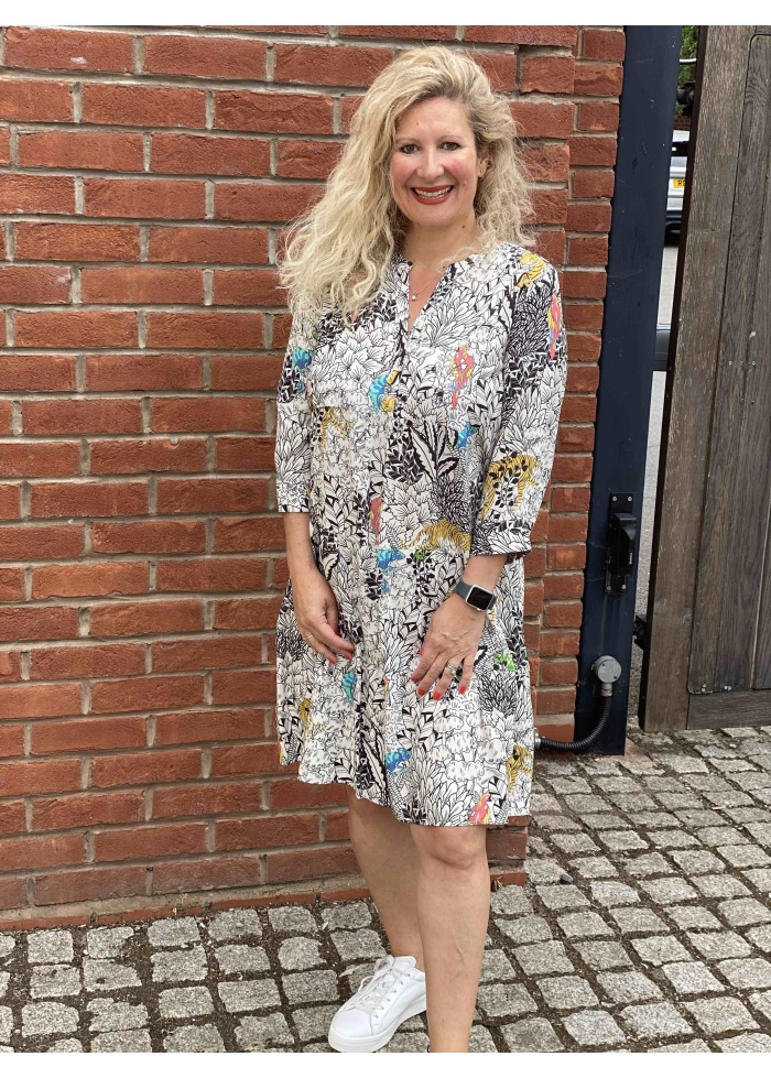 Milano | Print Tiered Dress