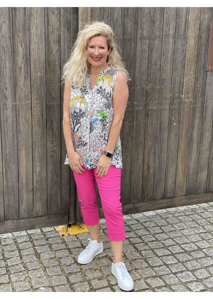 Milano | Print Sleeveless Top