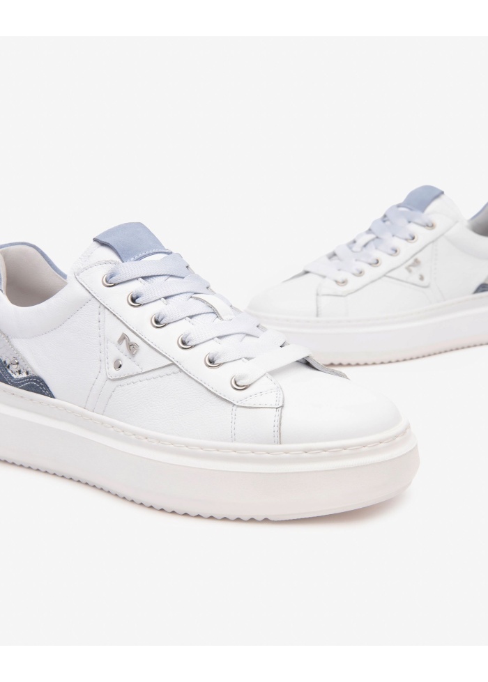 NeroGiardini | Dip Dye Lace Trainers 