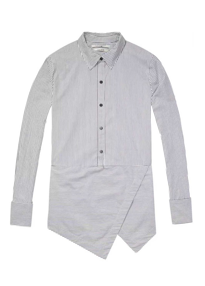 Angled Hem Shirt