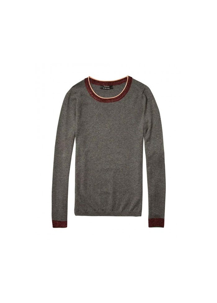 Lurex Trim Jumper
