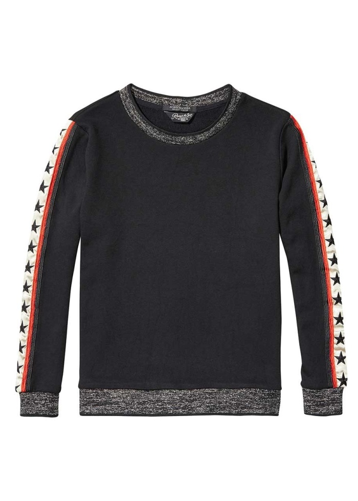 Embroidered Star Sweater