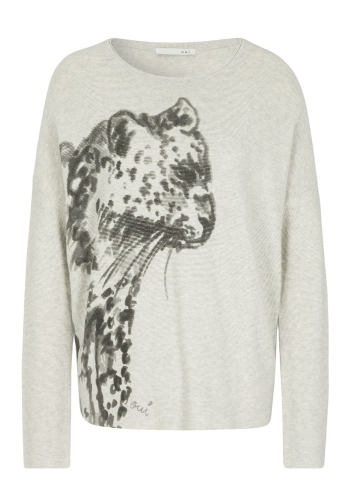 Knitted Jumper in Ottoman Design