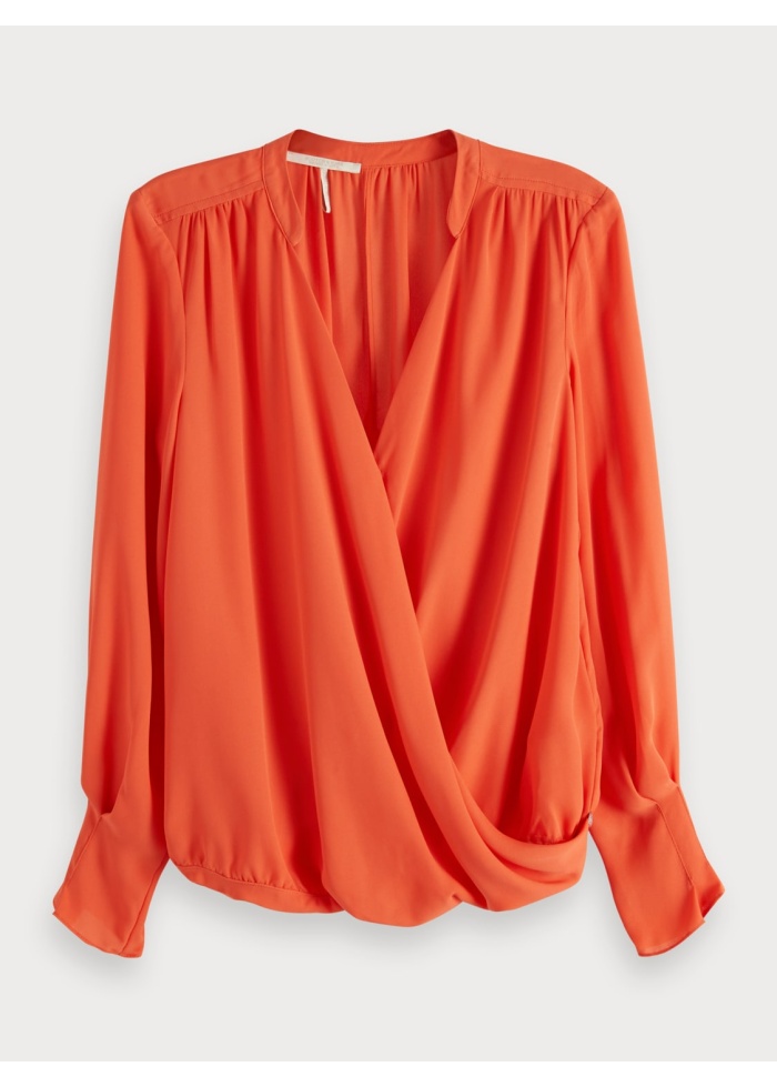 Wrap Front Blouse