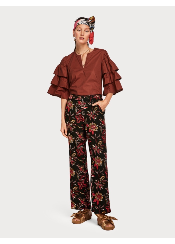 Wide Leg Trousers