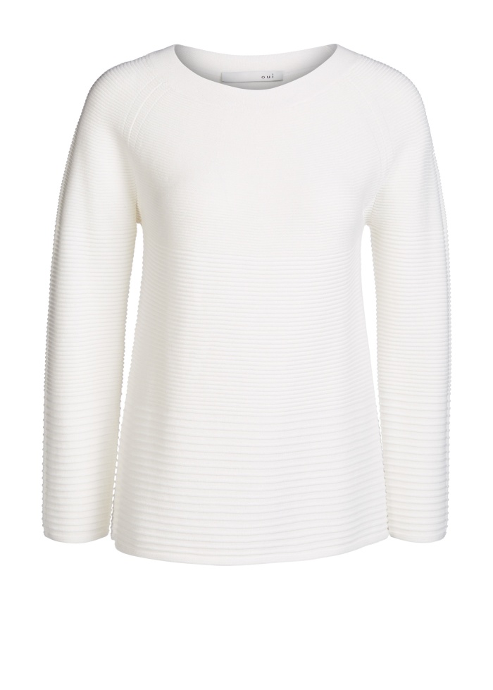 Textured Striped Jumper