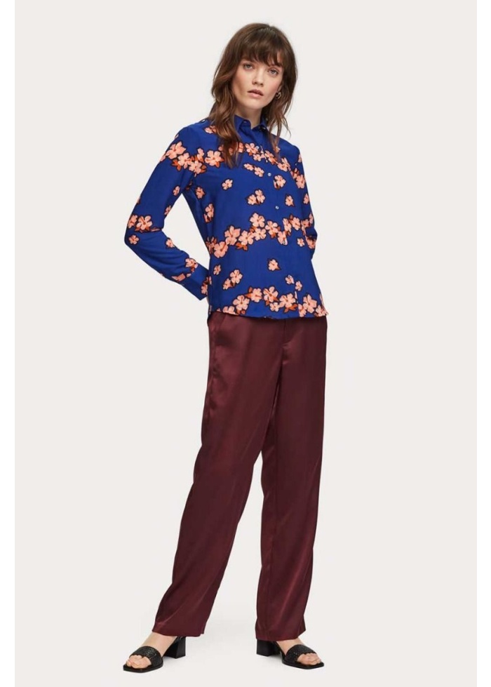 Hawaiian Flower Print Shirt