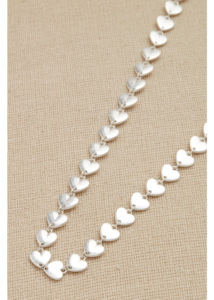 Envy | Silver Heart Necklace