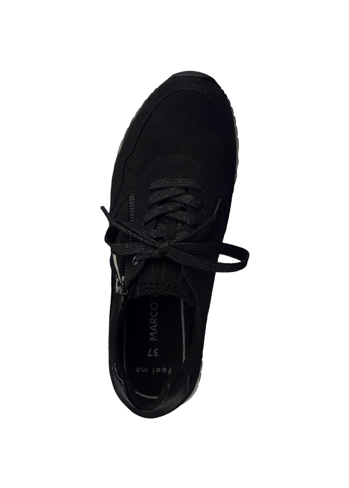 MarcoTozzi | Black Soft Lined Trainer