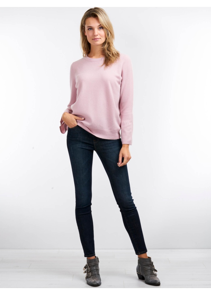 Ruffle Sleeve Jumper