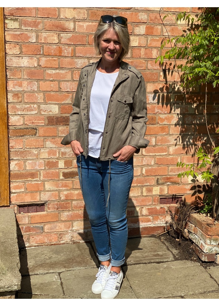 Lightweight Linen Blend Jacket