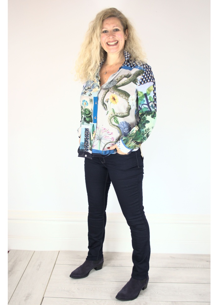 Vilagallo | Dover Shirt Komi Print