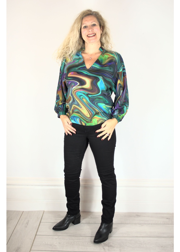 Vilagallo | Maya Shirt Winter Marble