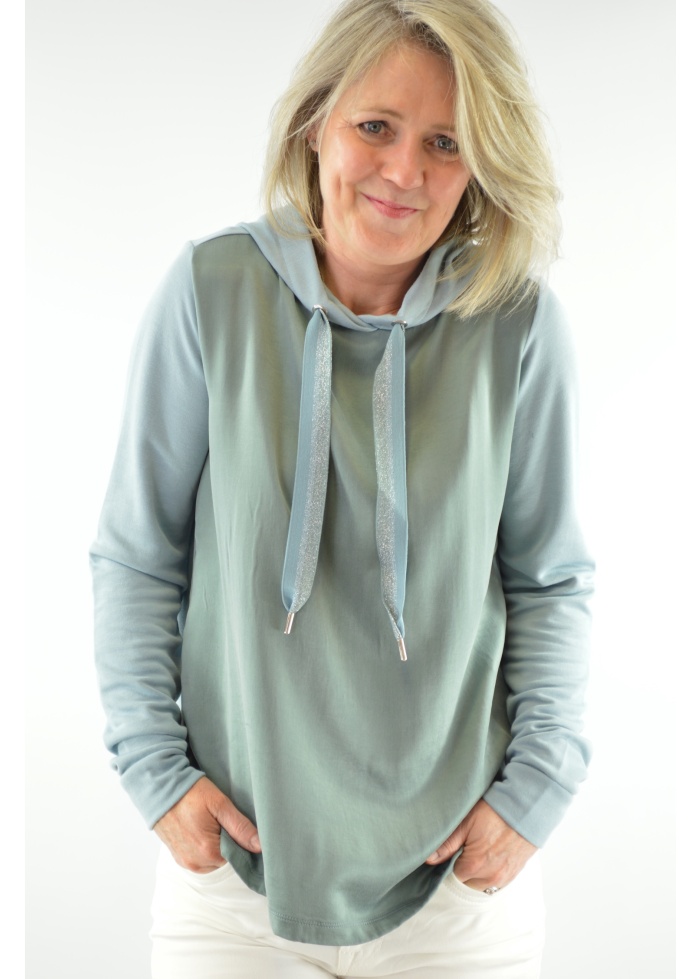 Milano | Satin Front Hoody