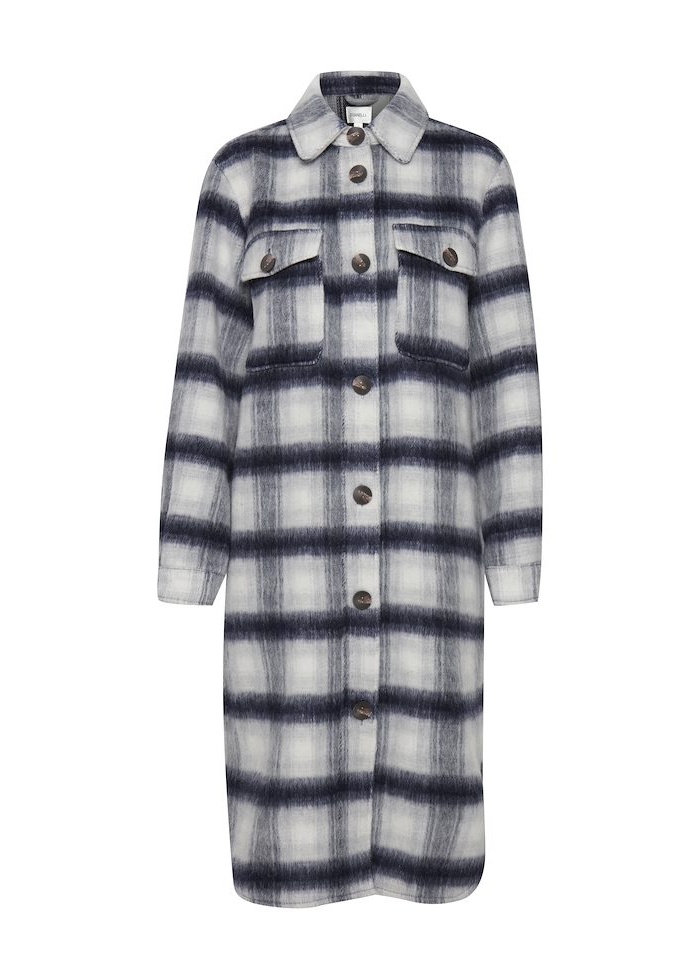 Dranella | Check Long Shacket 