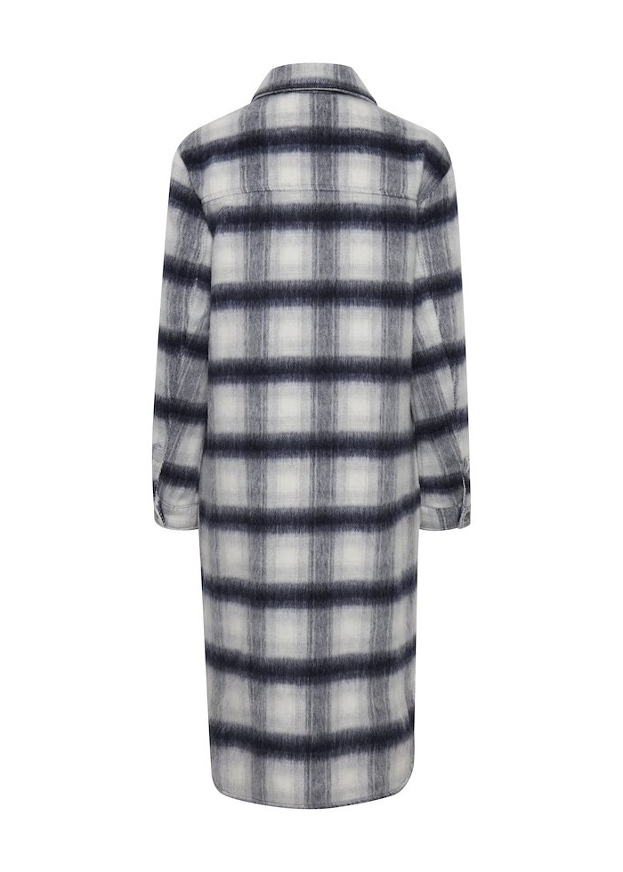 Dranella | Check Long Shacket 