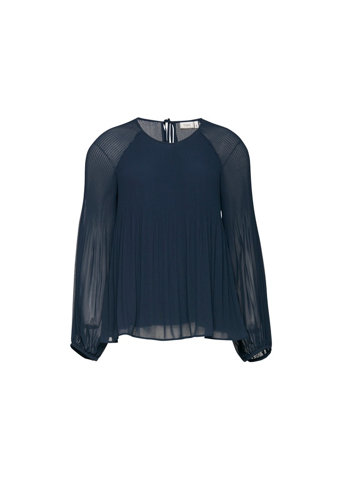 Geplisse Blouse