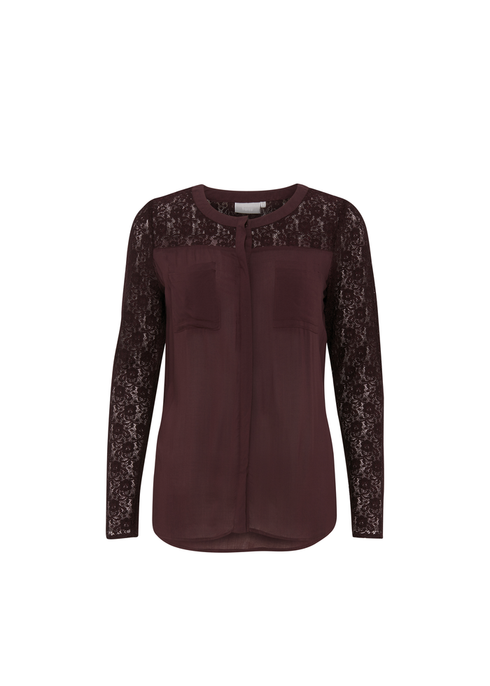 Lace Detail Blouse