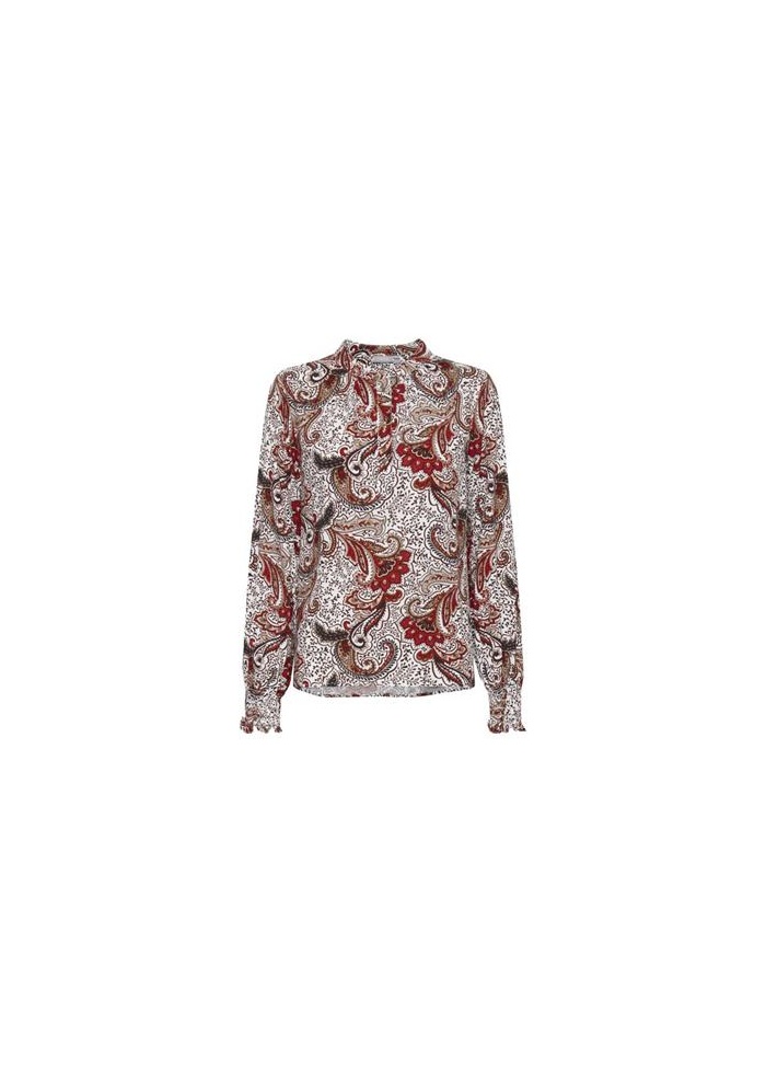Fransa | Paisley Print Blouse