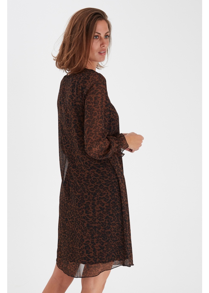 Fransa | Animal Print Dress