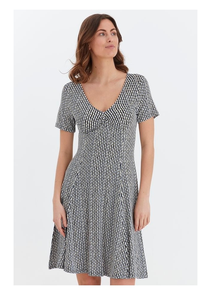Fransa | Jersey Print Dress