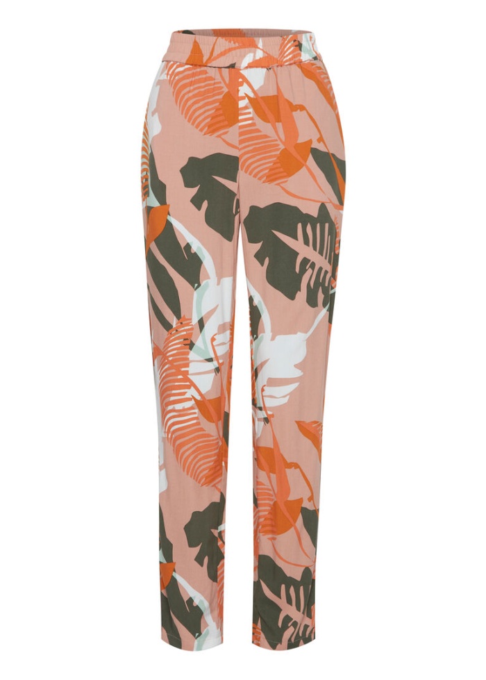 Fransa | Palm Print Trousers