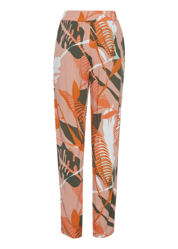 Fransa | Palm Print Trousers