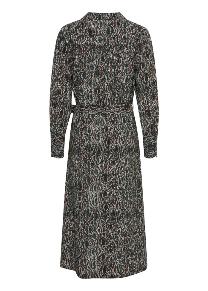 Fransa | Snake Print Dress