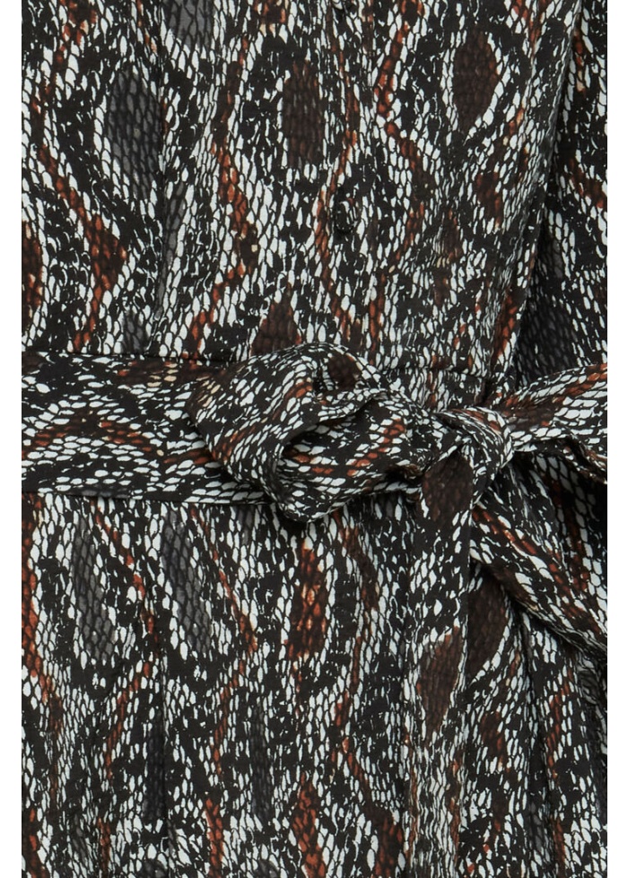 Fransa | Snake Print Dress