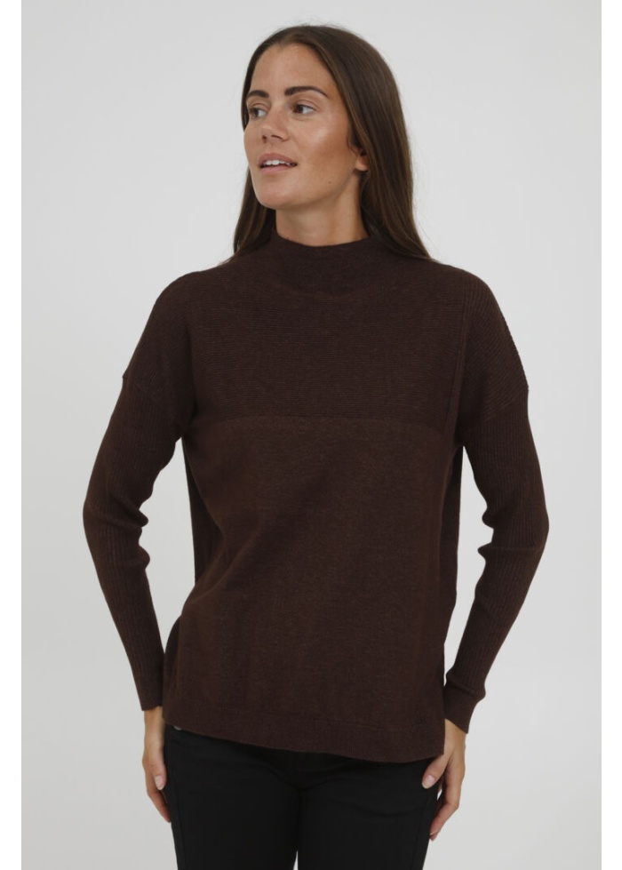 Fransa | Ribbed Turtleneck