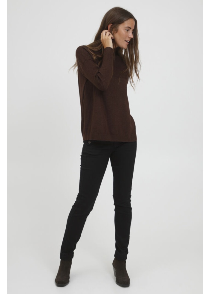 Fransa | Ribbed Turtleneck