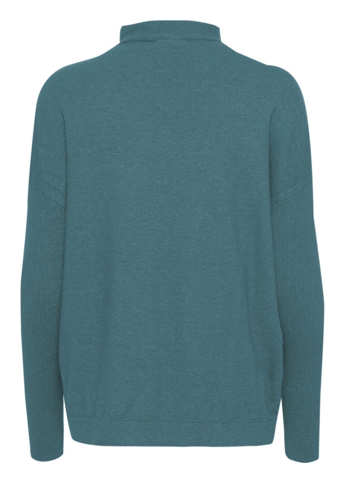 Fransa | Fine Ribbed Turtleneck