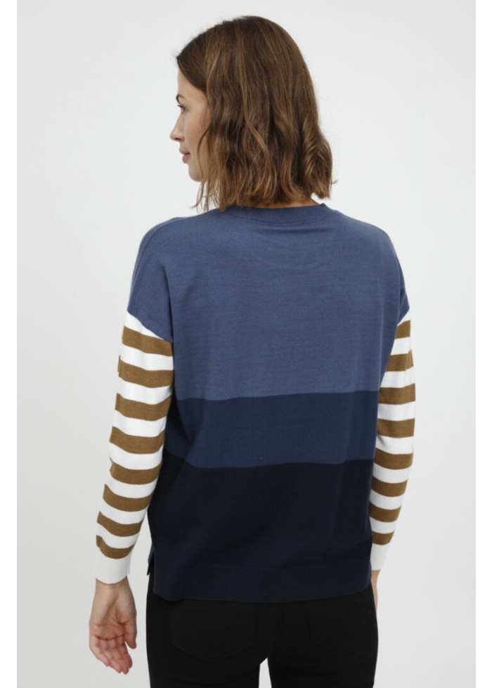 Fransa | Colour Block Jumper