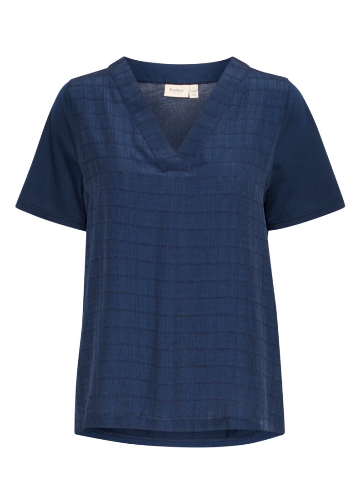 Fransa | FrZaline Navy Top